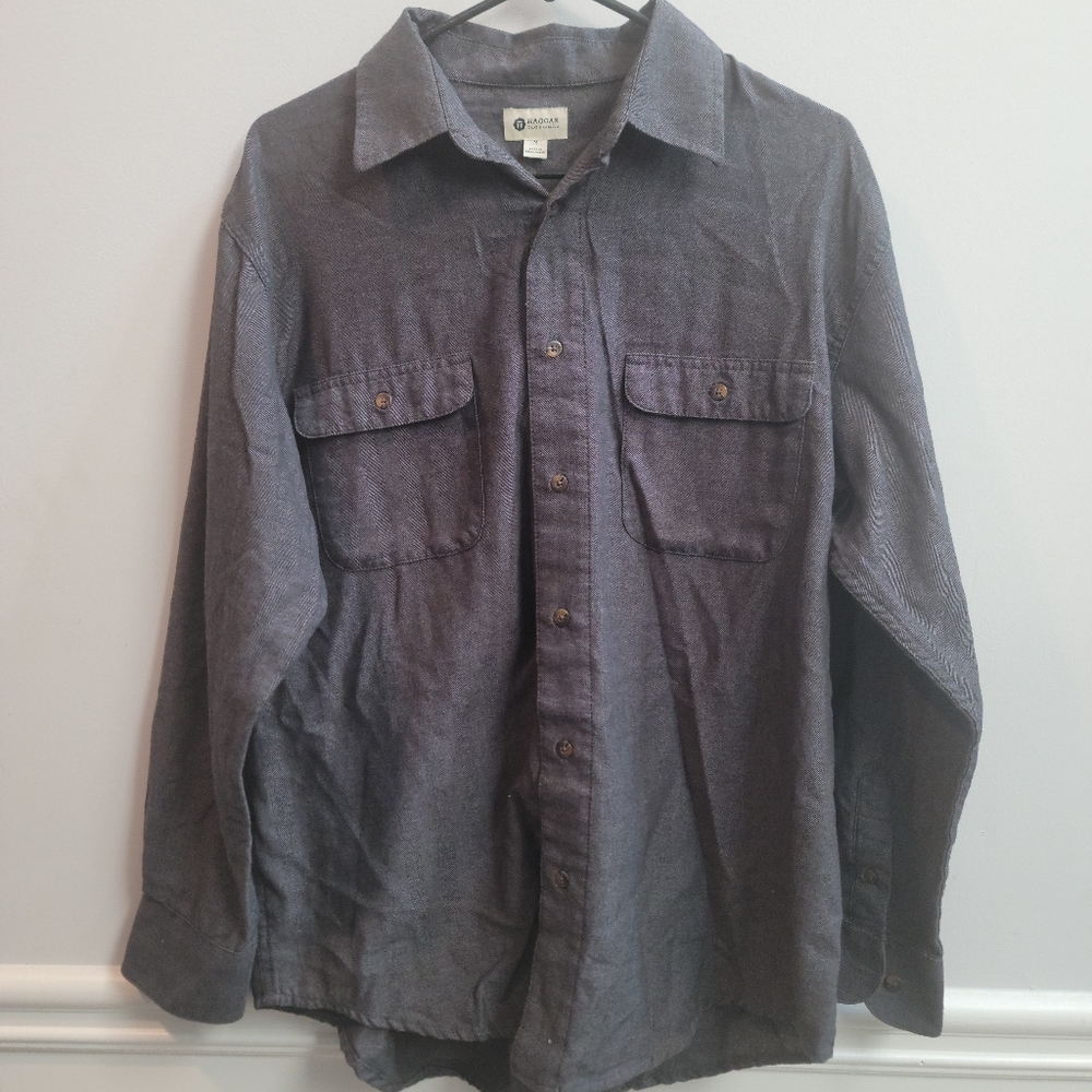 Haggar Clothing RN# 40330 M Long Sleeve Fashion Modern Business Casual